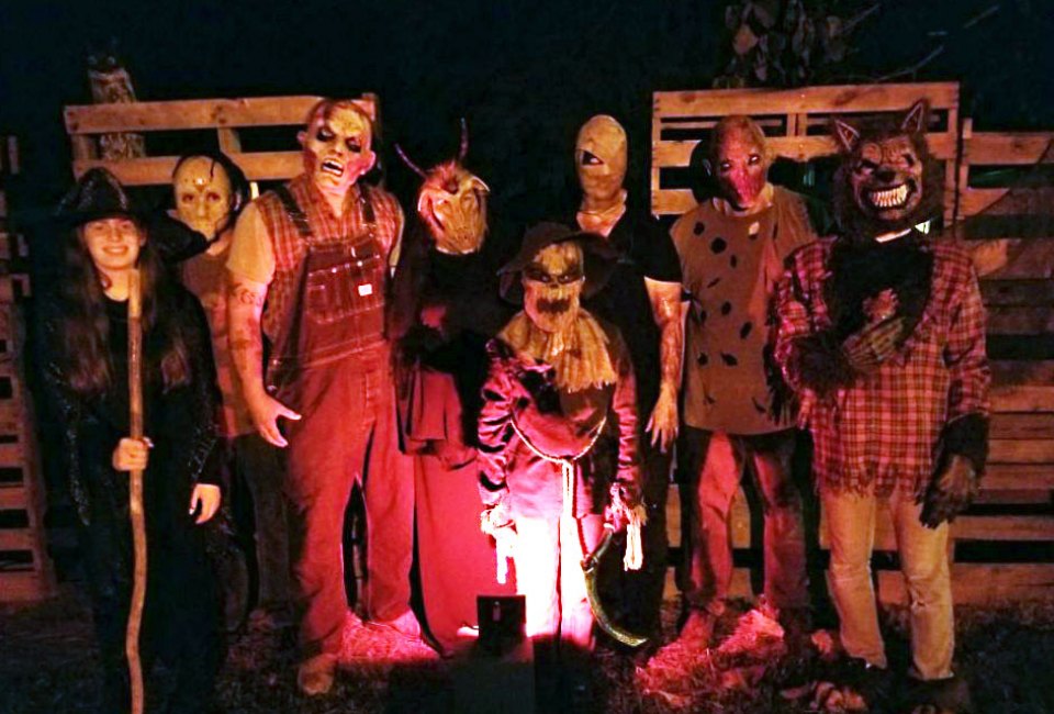 Haunted Drive offers three acres of drive-through Halloween scares. 