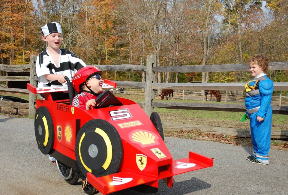 Trick or Treat. Photo courtesy of Heckscher Farm 