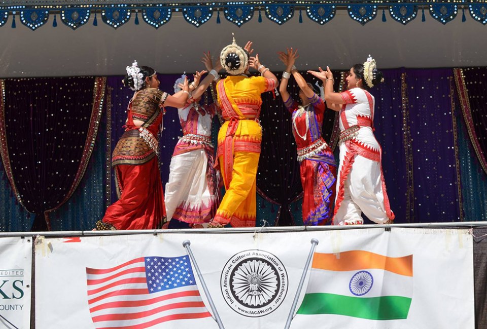 Enjoy performances at the Heritage of India Festival at Kensico Dam. Photo courtesy of the festival