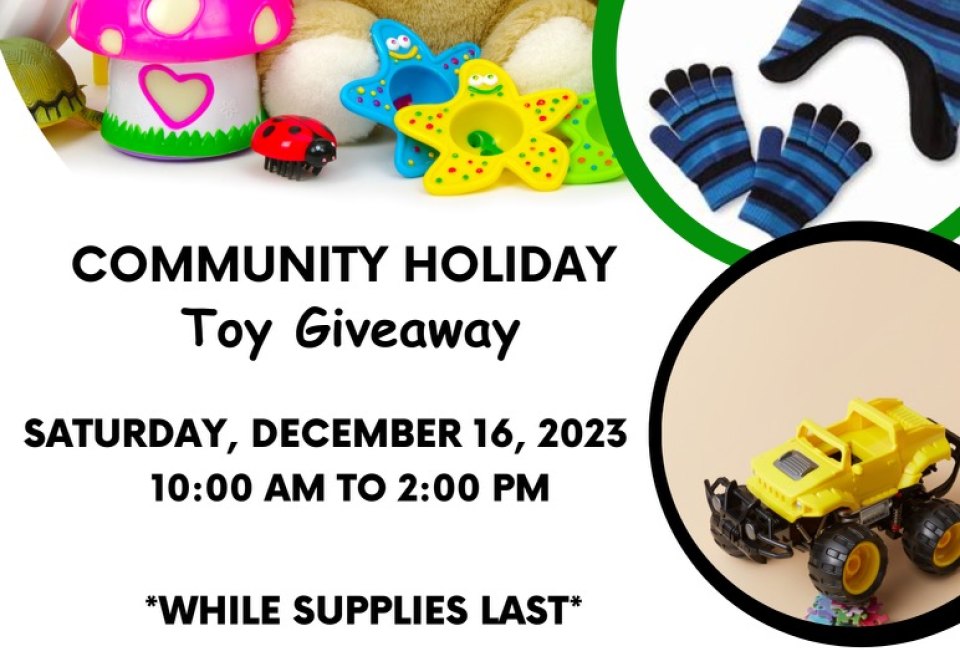 Community Toy and Grocery Giveaway Mommy Poppins Things To Do in