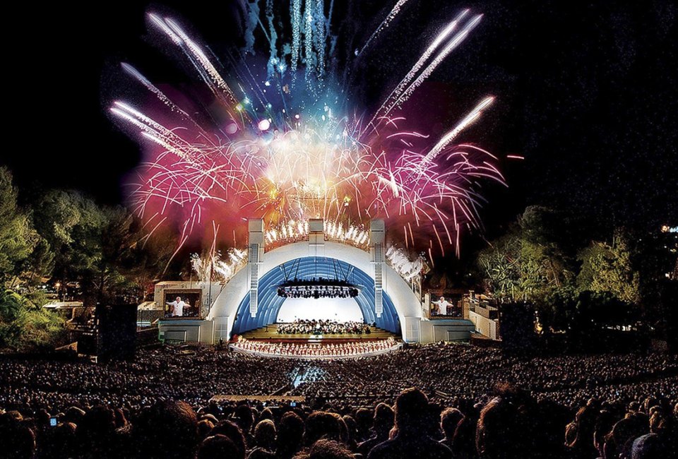 If you've never seen fireworks at the Bowl, can you call yourself an Angeleno? Photo courtesy of the Hollywood Bowl.