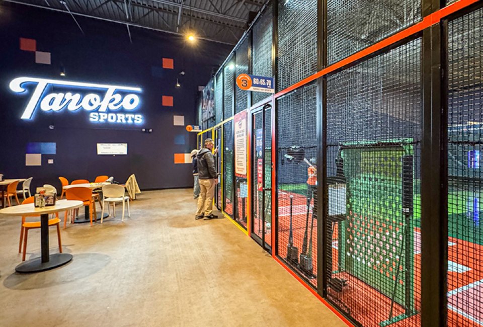 Batting cages at Taroko Sports