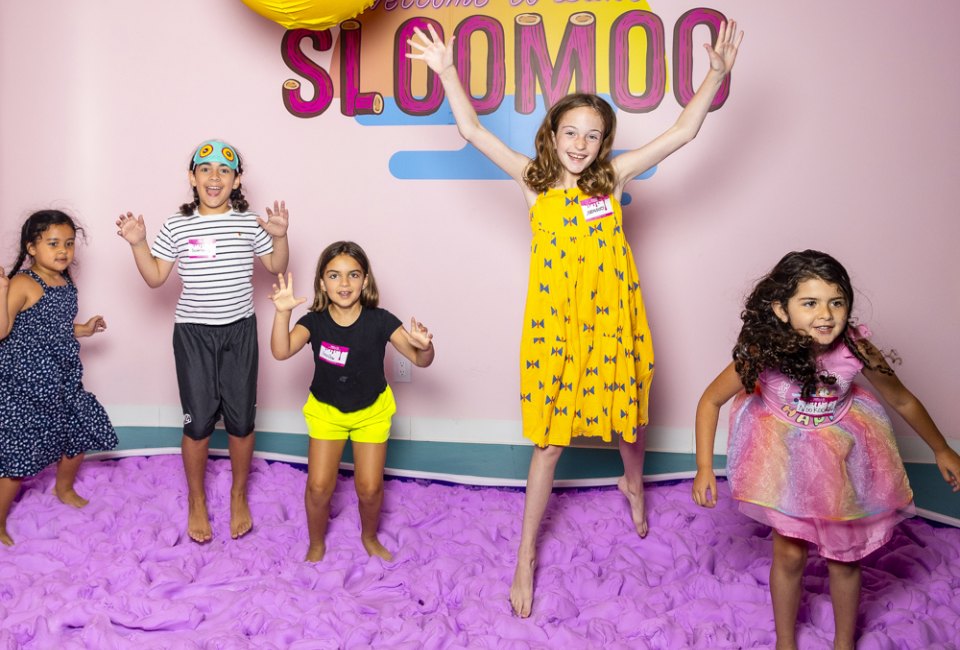 Have a slimey-fun party at Sloomoo Institute. Photo courtesy of Sloomoo