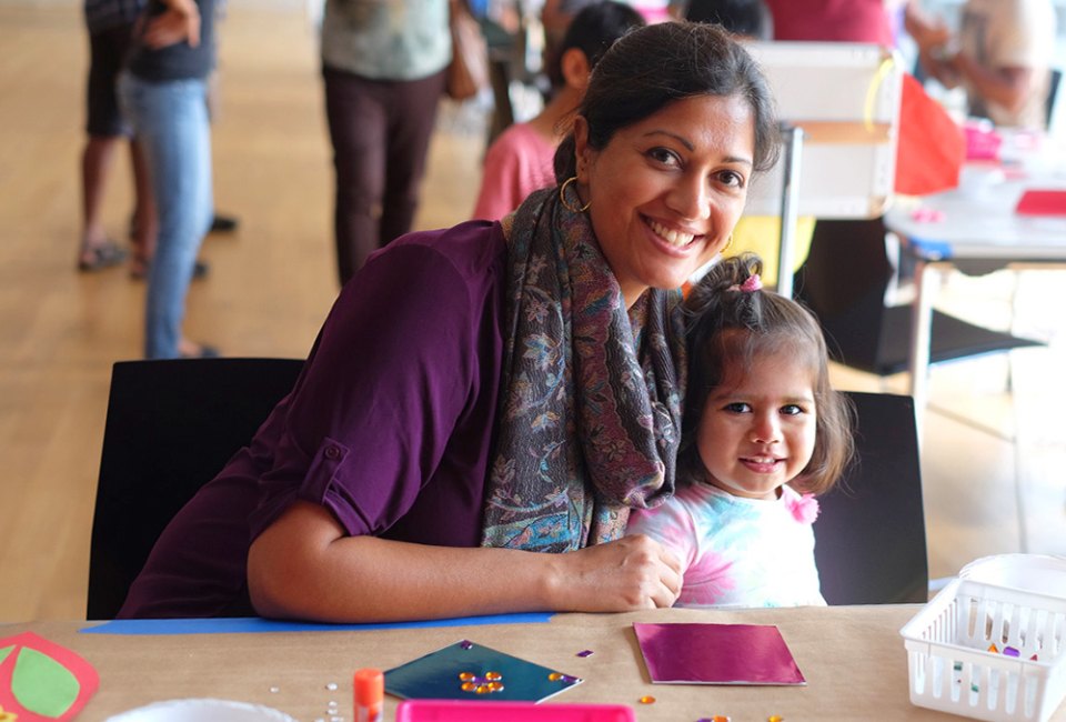 Super Saturday: Diwali Fun. Photo courtesy of the  Asia Society Texas Center