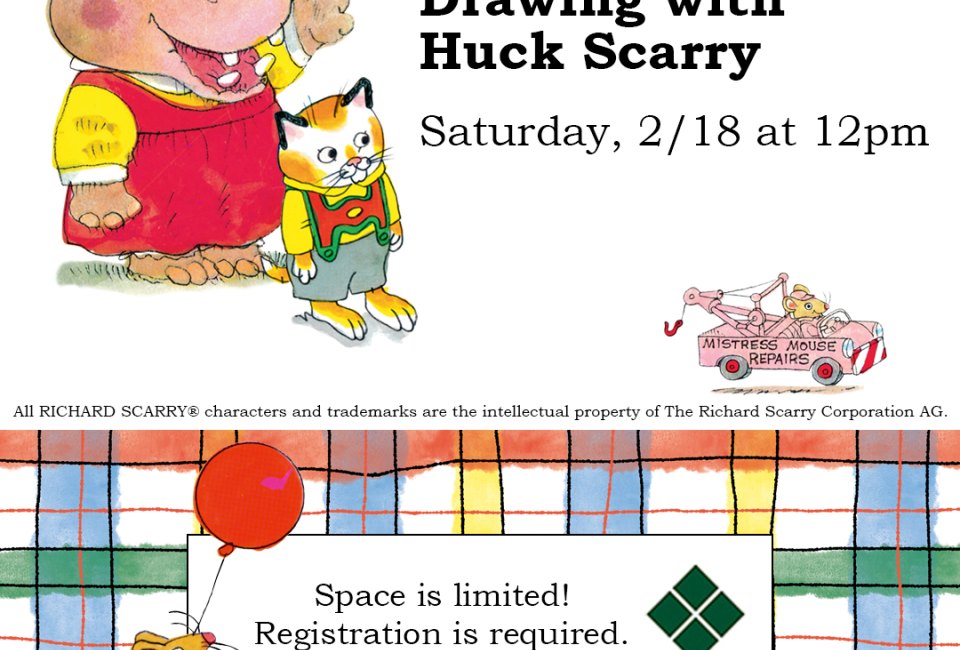Drawing with Huck Scarry