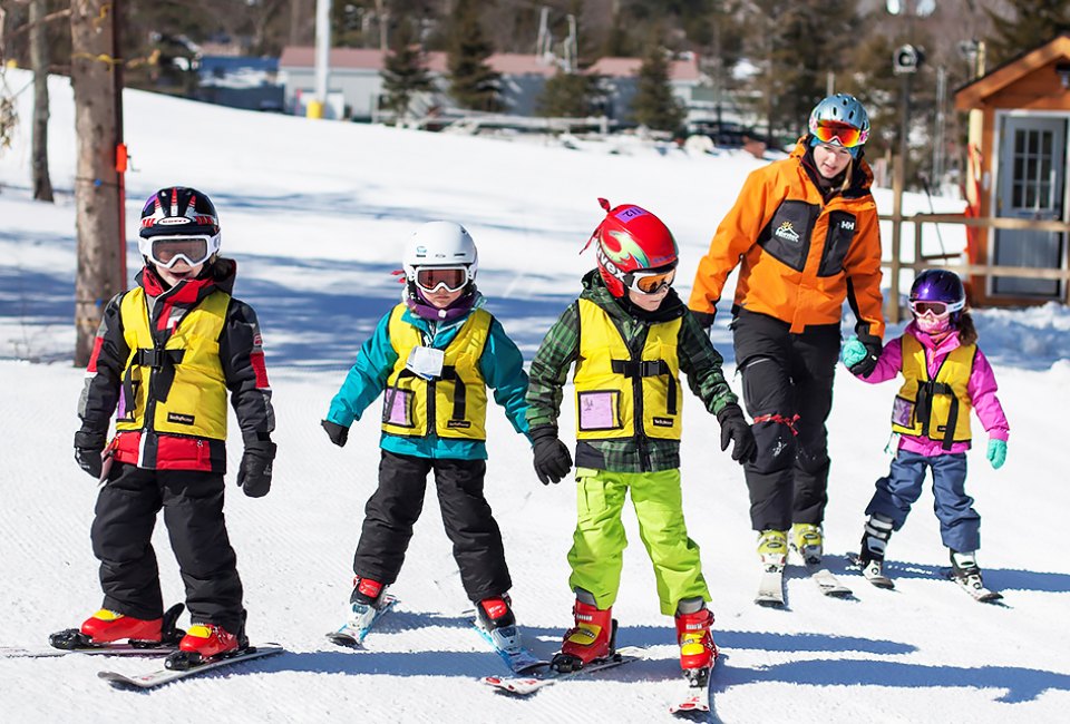 Hunter Mountain's Learning Center is a one-stop teaching facility for skiers of all ages, especially children.