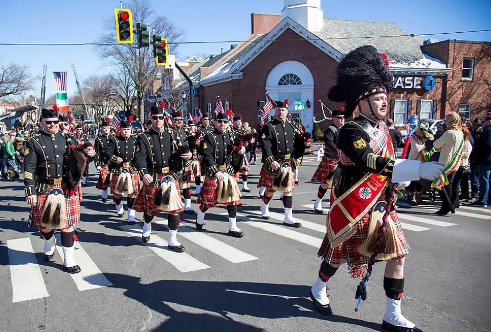 The Huntington’s St. Patrick’s Day Parade is scheduled to return in March 2022. Photo by Cliff Weissman Photography