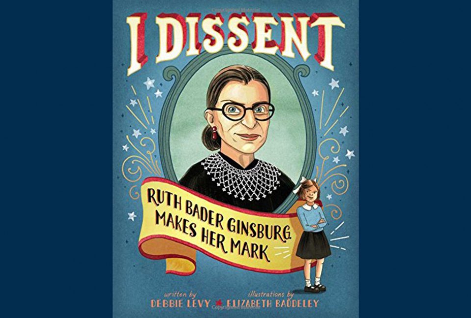 I Dissent tells the story of Ruth Bader Ginsburg's life in a stunning picture book.