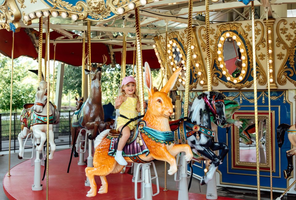 The Lott Family Carousel at Hermann Park
