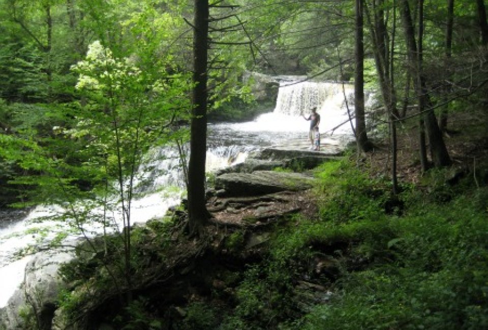 Easy Waterfall Hikes In The Poconos For Families Mommypoppins