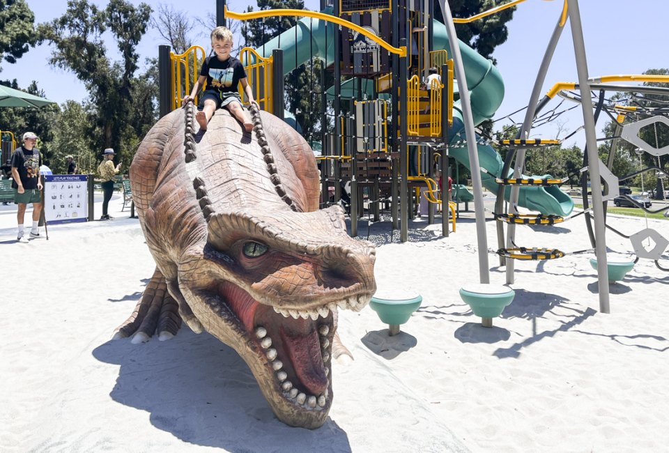 This new playground is DINO-mite!