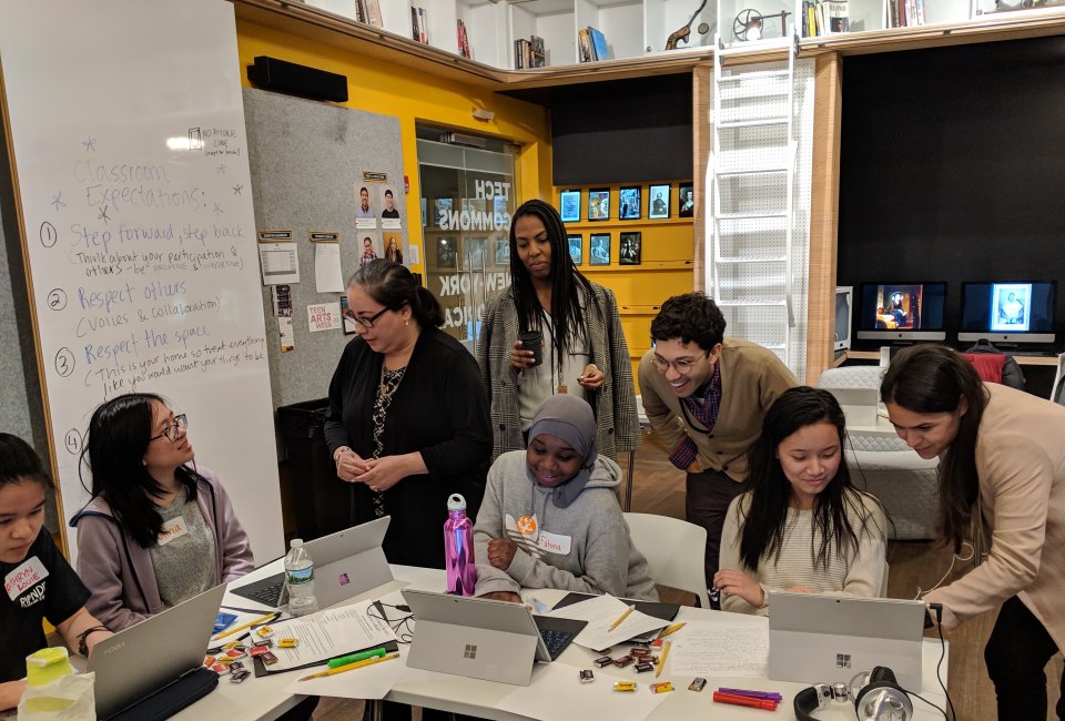 Tech Scholars at the New York Historical Society