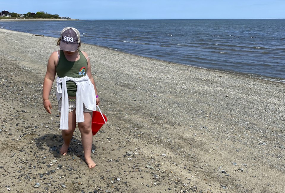 Walking the beaches in Connecticut can feel like a treasure hunt.
