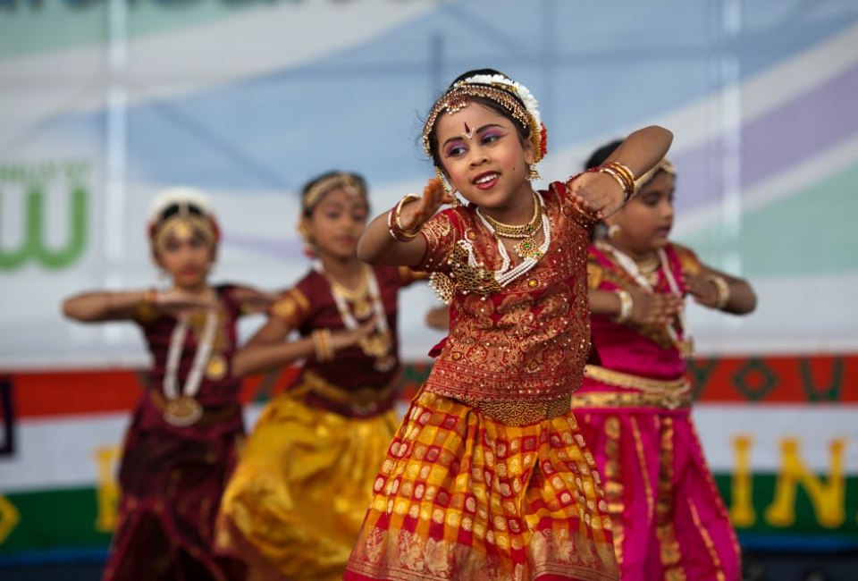 Photo of Festival of India by Douglas Bovitt courtesy of Delaware River Waterfront