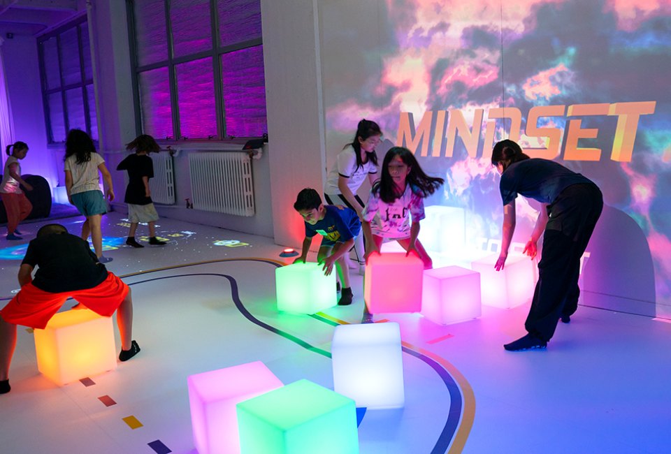 CREA's interactive games draw kids into a world of fun.