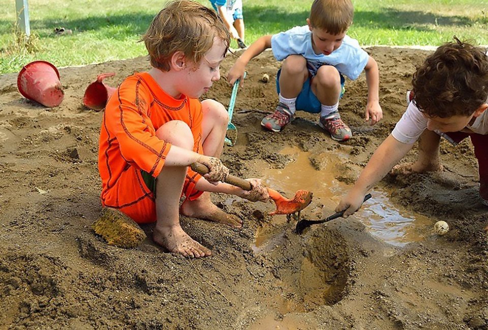 Get digging at International Mud Day at the Hudson Highlands Nature Museum. Photo courtesy of the museum