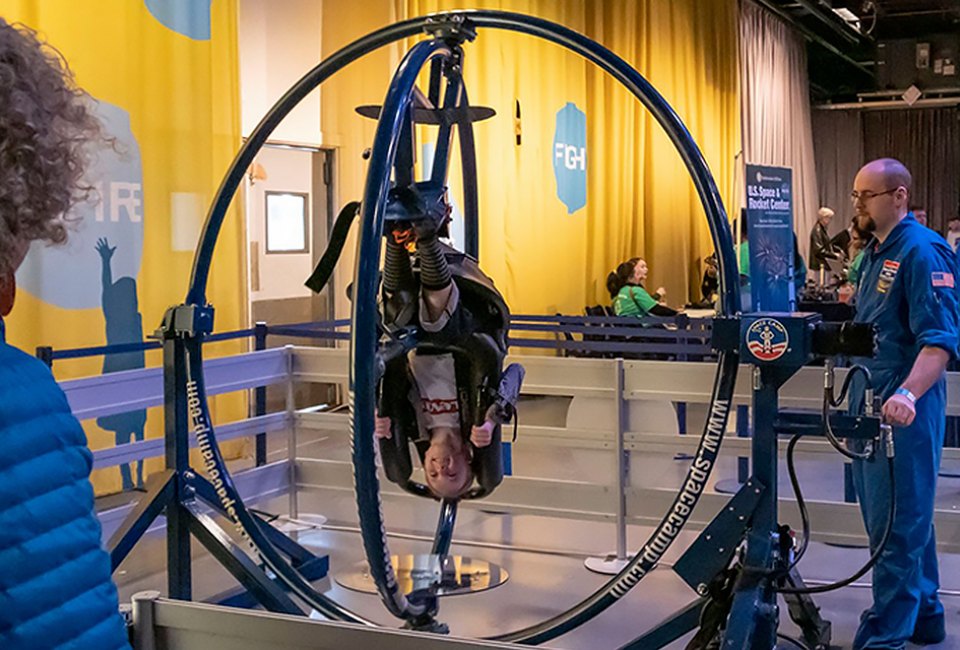 Science, technology, engineering, arts, math, and fun take center stage at the Intrepid Museum Kids Week. Photo by Janet Bloom 