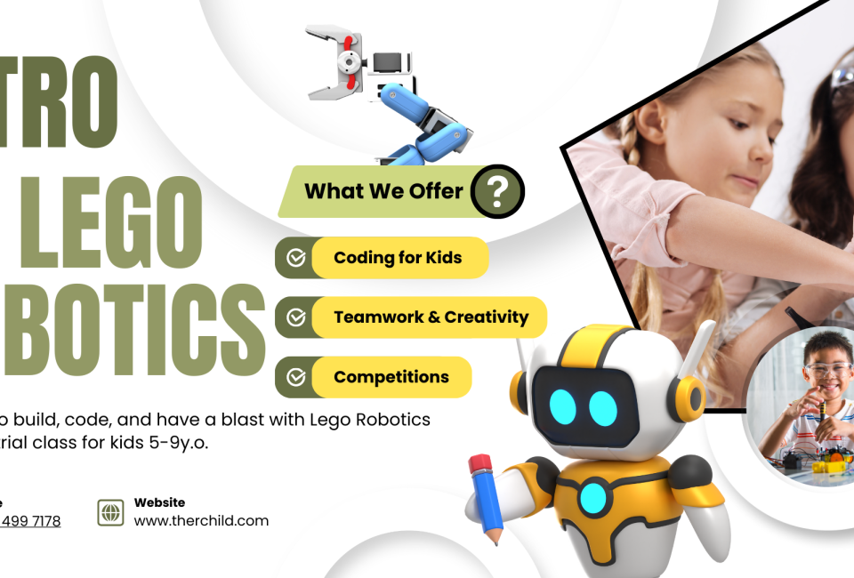 Free Class for Kids 59y.o. Intro to Lego Robotics Mommy Poppins