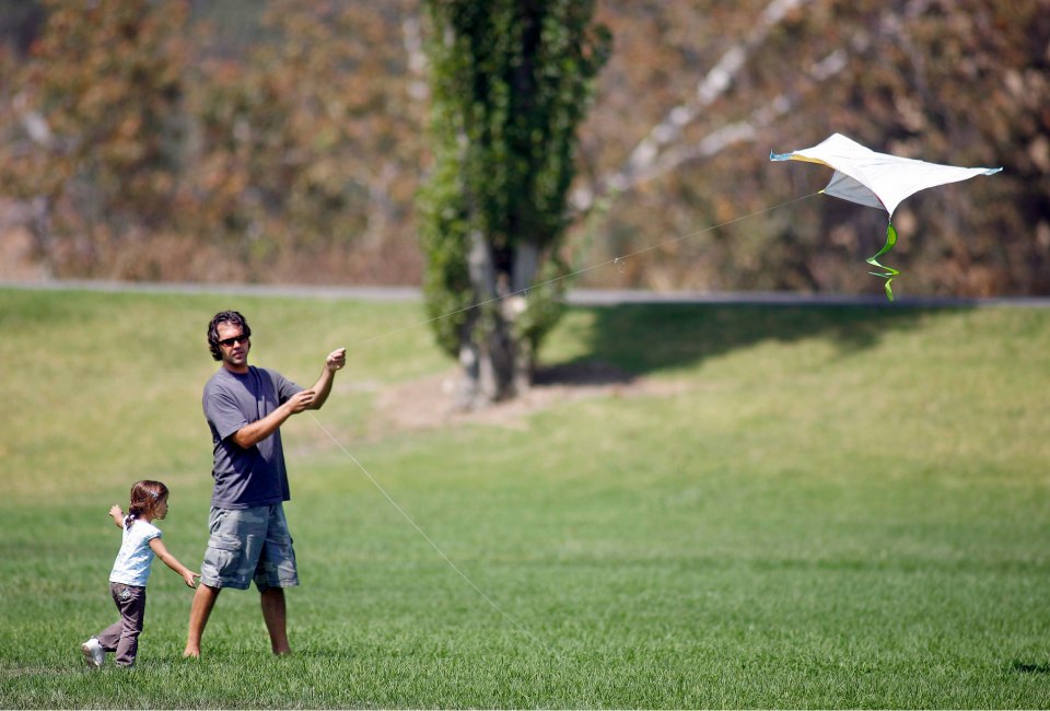 Fly a kite to the highest height at Irvine Regional Park. Photo courtesy of OC Parks