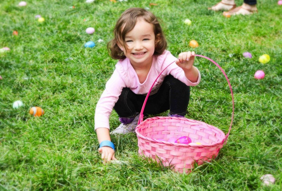 There are Easter eggs everywhere we hunt! Photo courtesy of Irvine Park Railroad