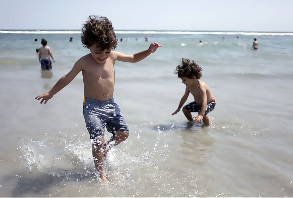 Kid-friendly—and foodie-friendly—Jacob Riis Beach is a quick trip from the city. Photo by Sara Marentette