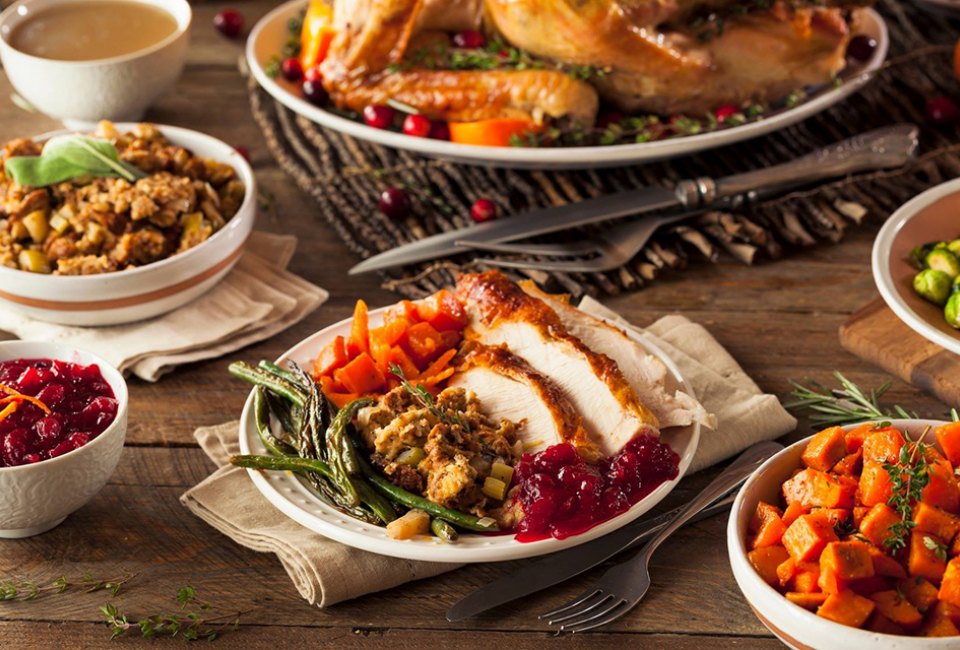 Jacques Exclusive Catering serves a wonderful Thanksgiving takeout dinner. 