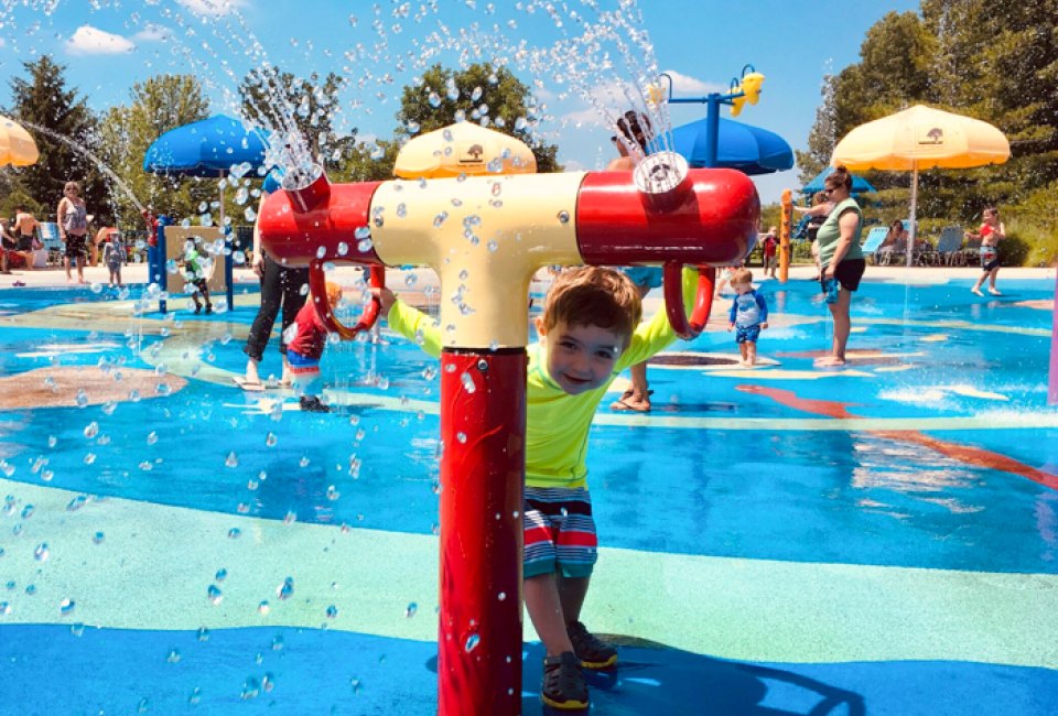 Ty Warner Spray Park — Westmont