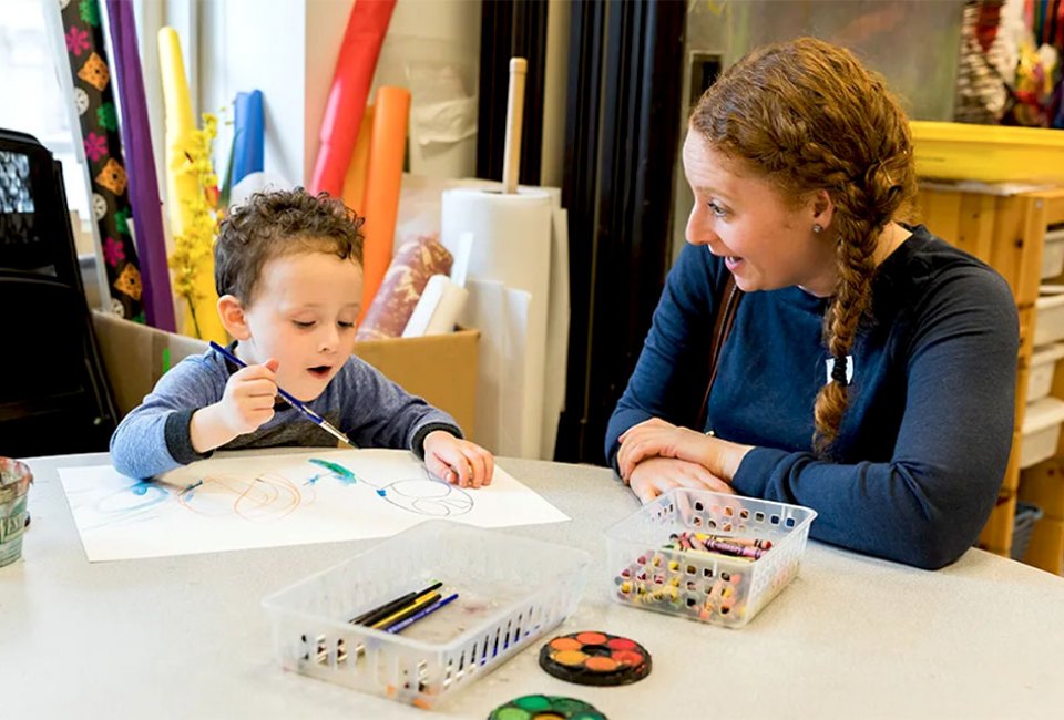 Family Programs at the Jewish Musuem offer unique, engaging, and unexpected artistic and cultural experiences for visitors of all ages and abilities. Photo courtesy of the museum