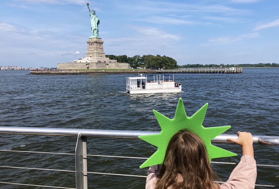 Book memorable experiences for the whole family, like a New York City express water taxi tour past the Statue of Liberty.