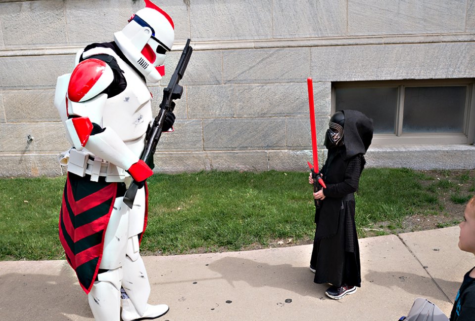 Celebrate all things Star Wars at Joliet Public Library's Star Wars Day. Photo courtesy of the library
