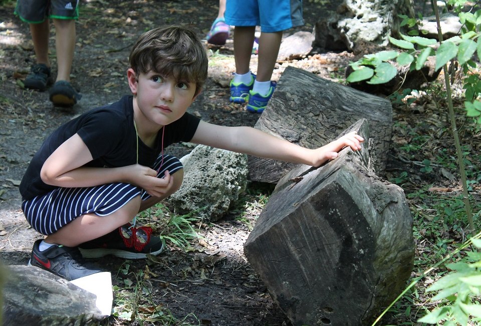 Watch your kids become Junior Scientists as they dive head first into nature and all it has to offer. Photo courtesy of Nature Discovery Center.