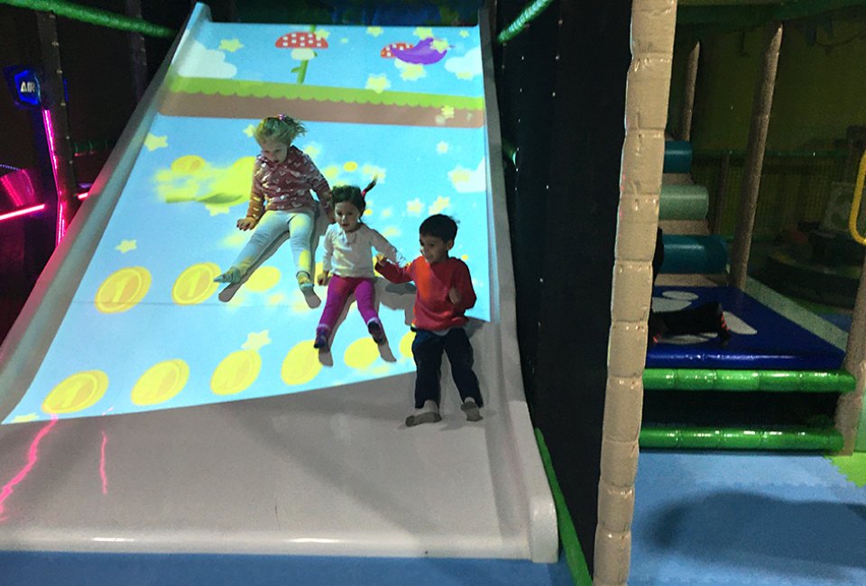 Jungle Jim & Jane is a high tech, indoor soft playground for children ages 0-8. Photo by Kaylynn Ebner