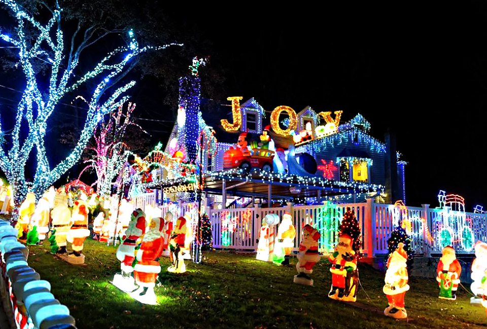 The Keeler Christmas light display in Putnam Valley features nearly 1 million lights.