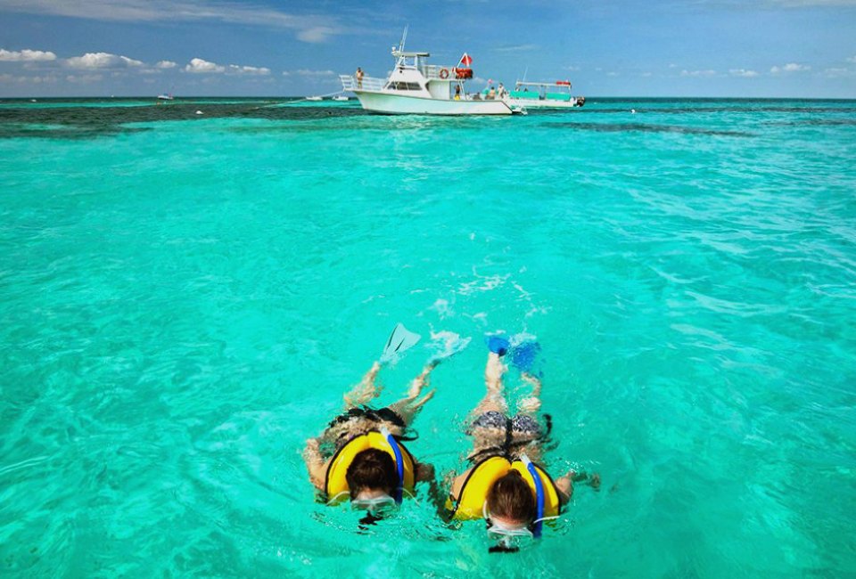 Snorkel in the pristine waters of Key West. Coral Reef State Park. Photo by John Pennekamp 