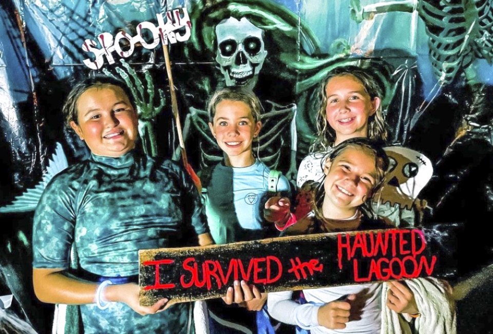 MarineLab's Haunted Lagoon is a Halloween delight. Photo courtesy of MarineLab Environmental Education Center