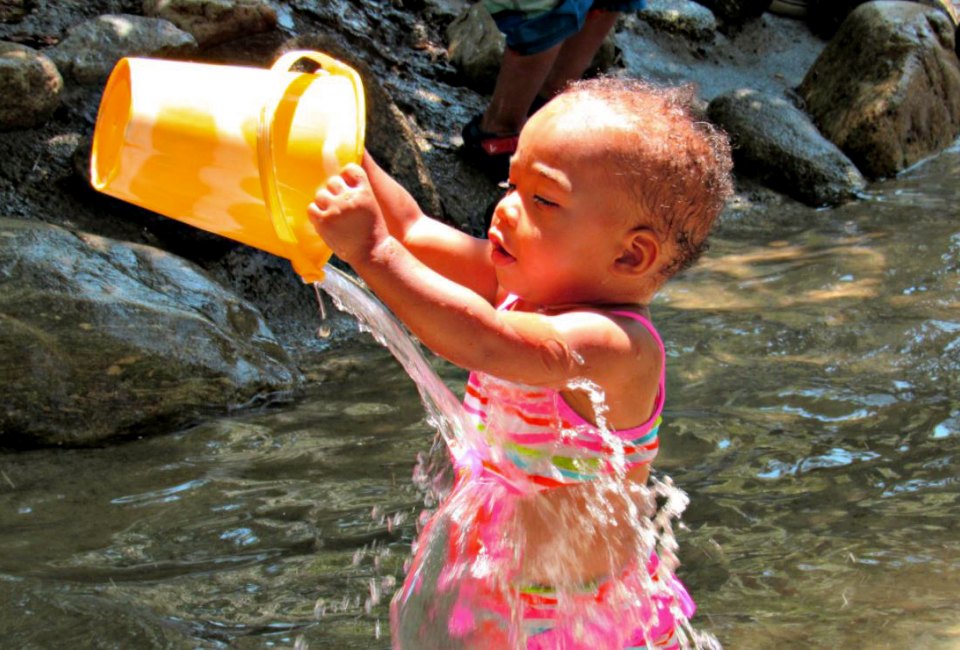 There's something to explore in every season at Kidspace. Photo courtesy of Kidspace Children's Museum