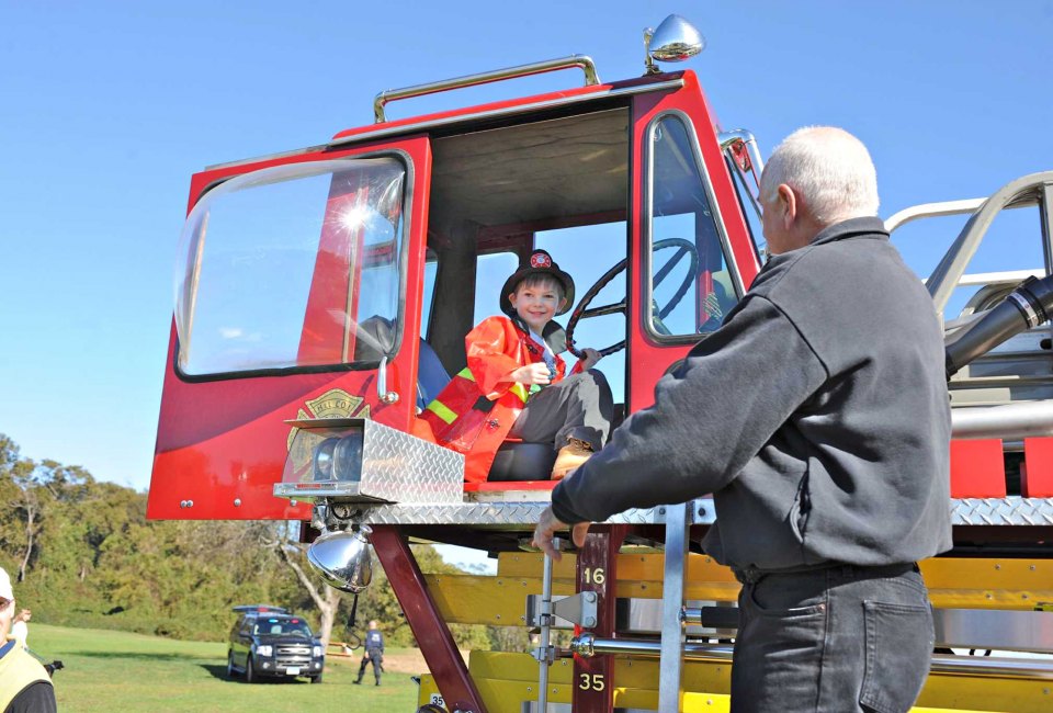 Touch-A-Truck at Taylor Farm Park in Norwalk. Photo courtesy of Kidzfest 