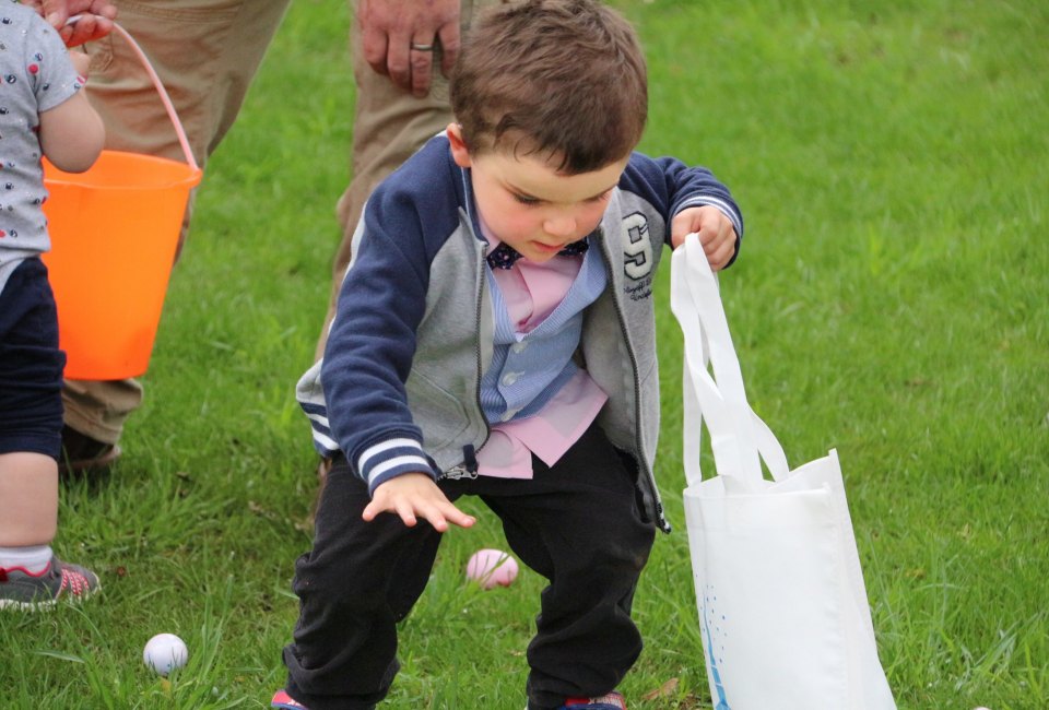 Killingly's Easter Egg Hunt is a local tradition. Photo courtesy of Westfield Church
