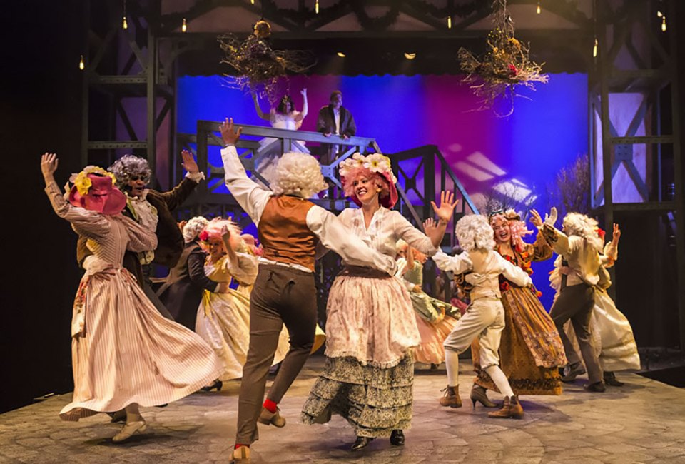 A Christmas Carol in Pasadena. Production photo courtesy of A Noise Within Theatre