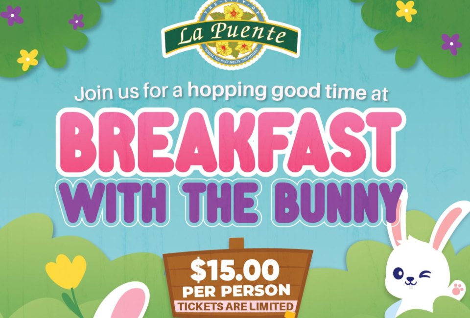 La Puente Breakfast with the Bunny