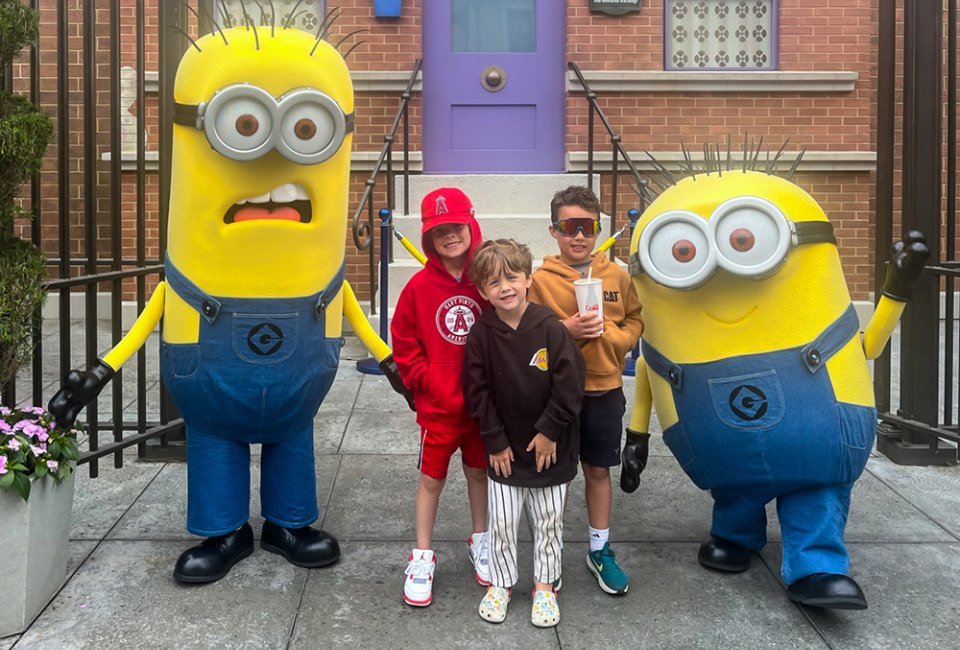 Fun with the Minions! Photo by author Kylie Williams