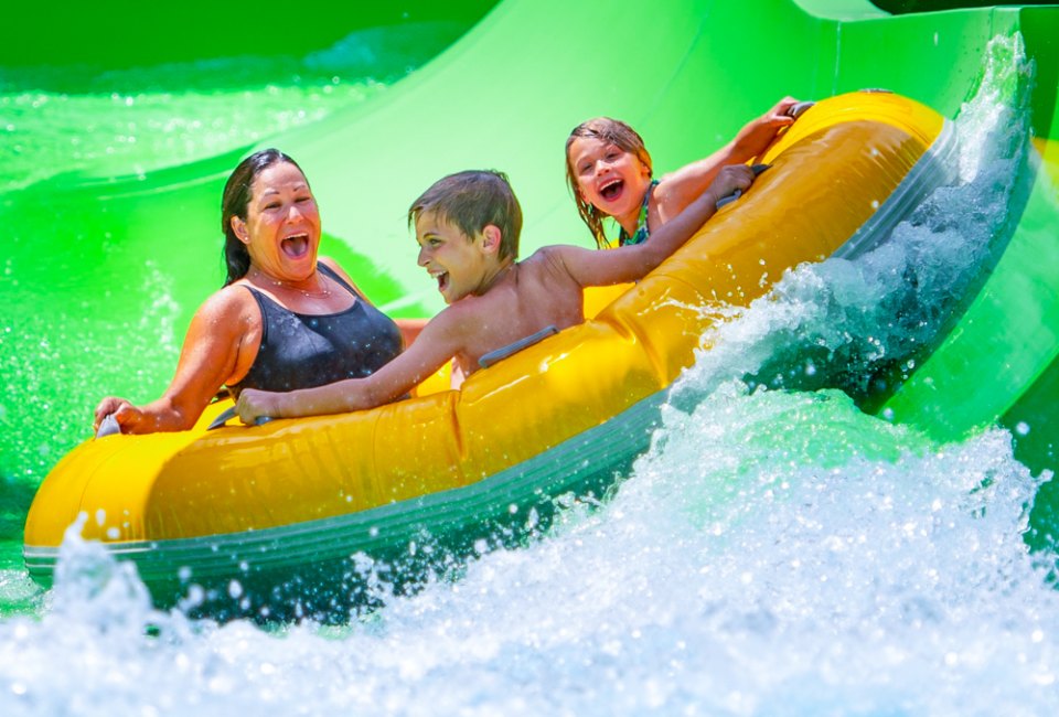 Visiting Lake Compound Amusement and Water Park makes for a day filled with family fun!