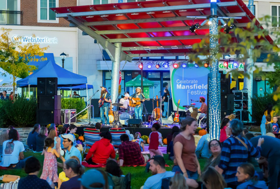 Free concerts take the stages around Connecticut for family fun in Summer 2024! Celebrate Mansfield Festival photo by Brian Bystrek, part of the Summer Concerts on the Square in Storrs 