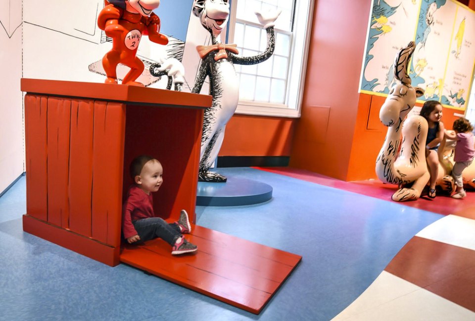  The fun is popping out from everywhere with these top attractions and kid-friendly things to do in Boston! Amazing World of Dr. Seuss Museum photo by the Massachusetts Office of Travel & Tourism