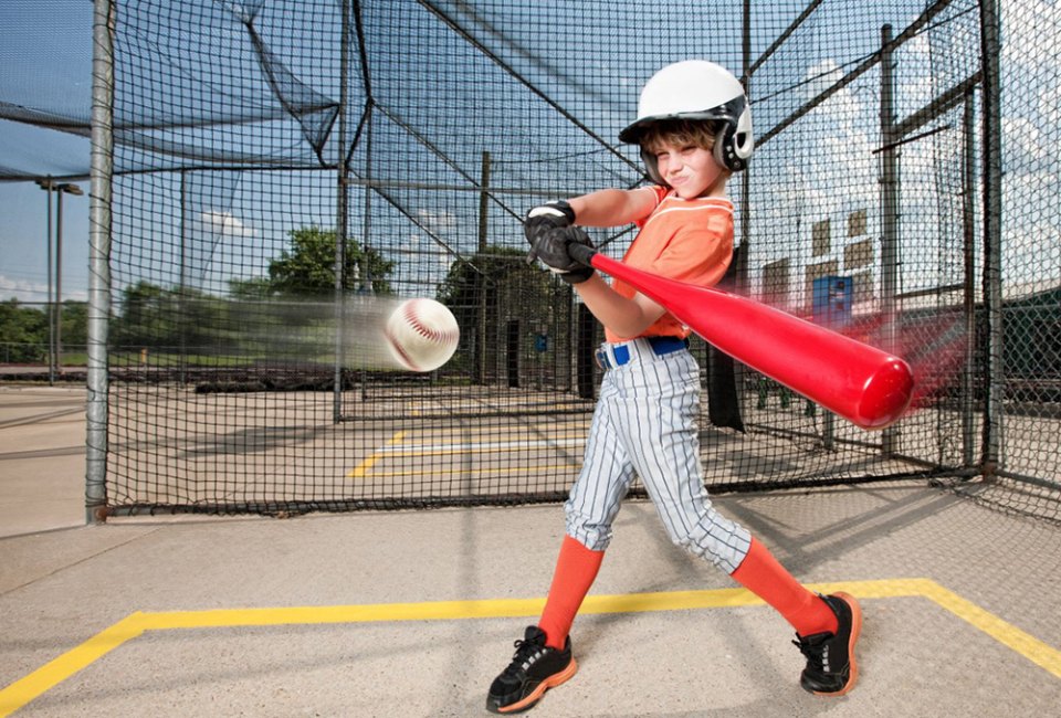 Hit a home run at a local batting cage!