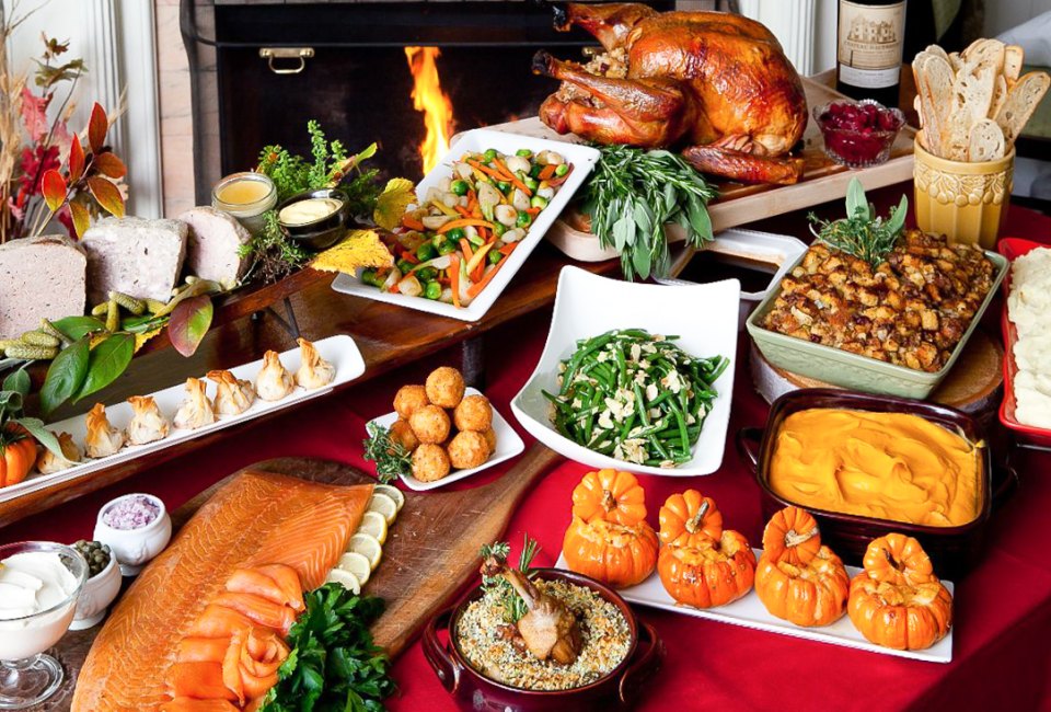 Whether dining in our taking out, restaurants open on Thanksgiving in Connecticut will set the table for your family! Photo courtesy of Bernard's