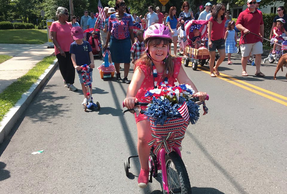 Celebrate the 4th of July in style, by land and by sea, with our top things to do on July 4th Weekend in CT! Annual July 4th Bike Parade at the Pequot Library photo by Ally Noel.