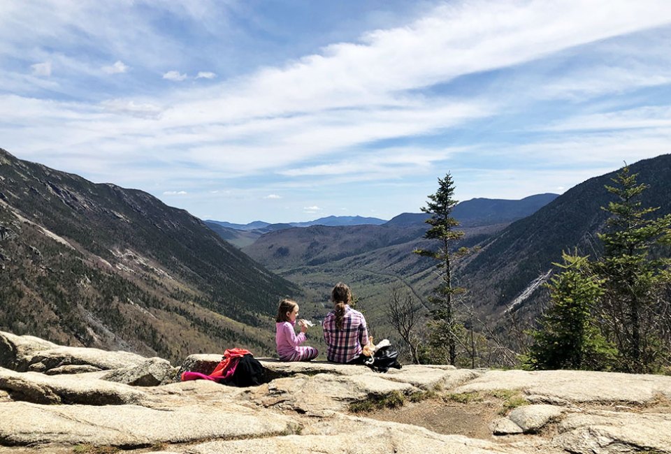 Hiking is just one of many things to do in the White Mountains region of New Hampshire, but it sure delivers great views!