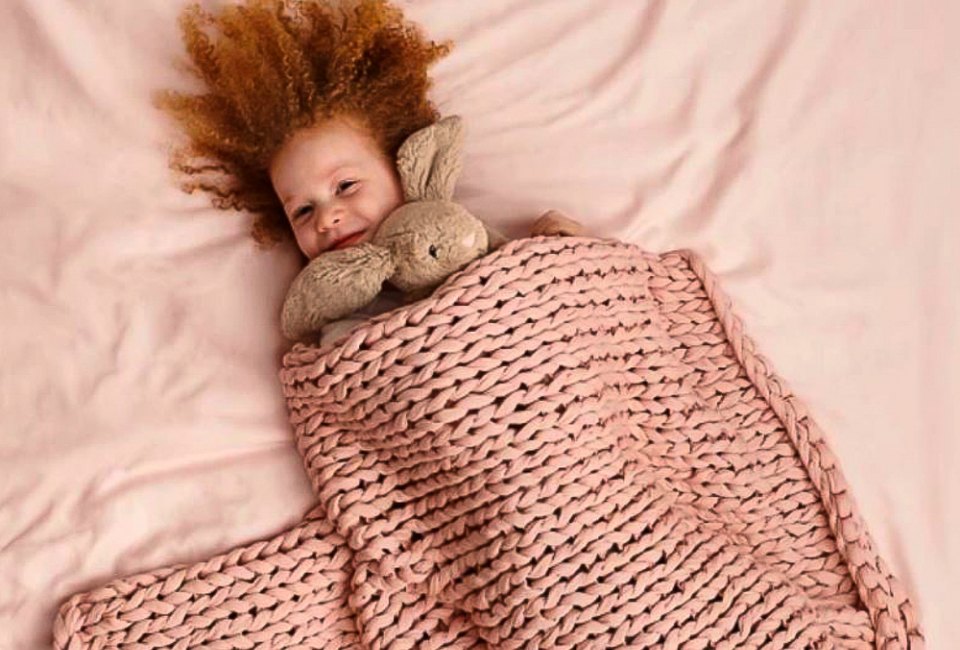 This has genuinely helped my restless girl sleep. Win! Photo courtesy of bearaby.com