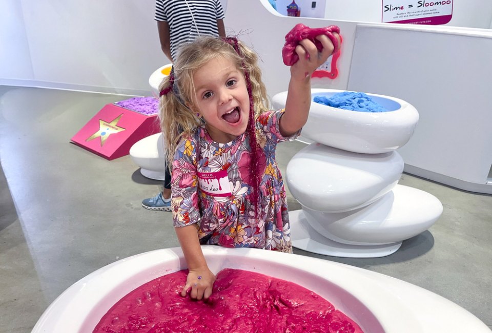 Get gooey for Slime Day! Make your own at home, or get that goop out of your house at a local slime museum. Photo by Kylie Williams